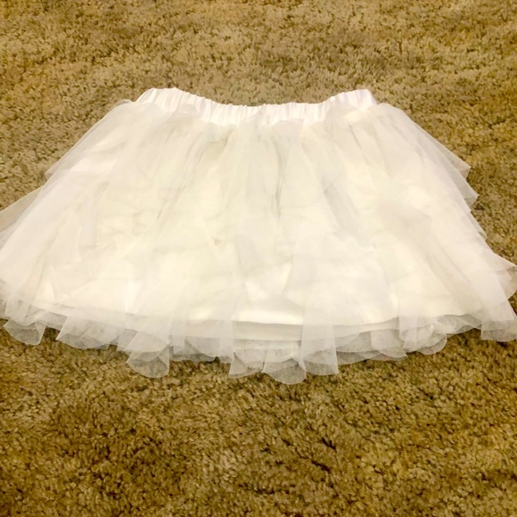 3T white tulle layered tutu - Picture 1 of 4